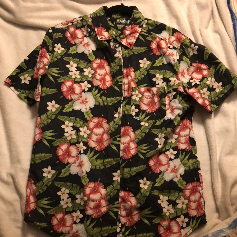 TonyHawk Hawaiian Button Up Shirt